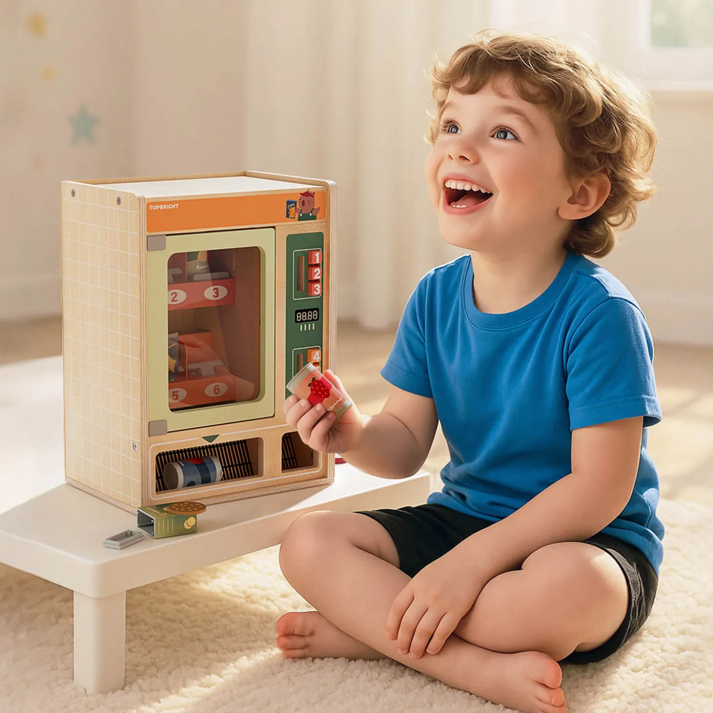 Drewniany automat sprzedający Shop&Go 36m+
