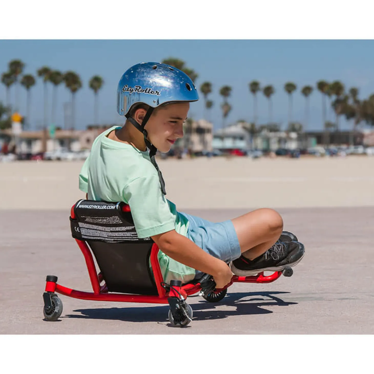 EzyRoller Spinner X Pojazd gokart napędzany nogami z funkcją 360° 4-12 lat - Green