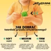 Gryzak terapeutyczny, antystresowy naszyjnik MEDIUM - Dinozaur szary