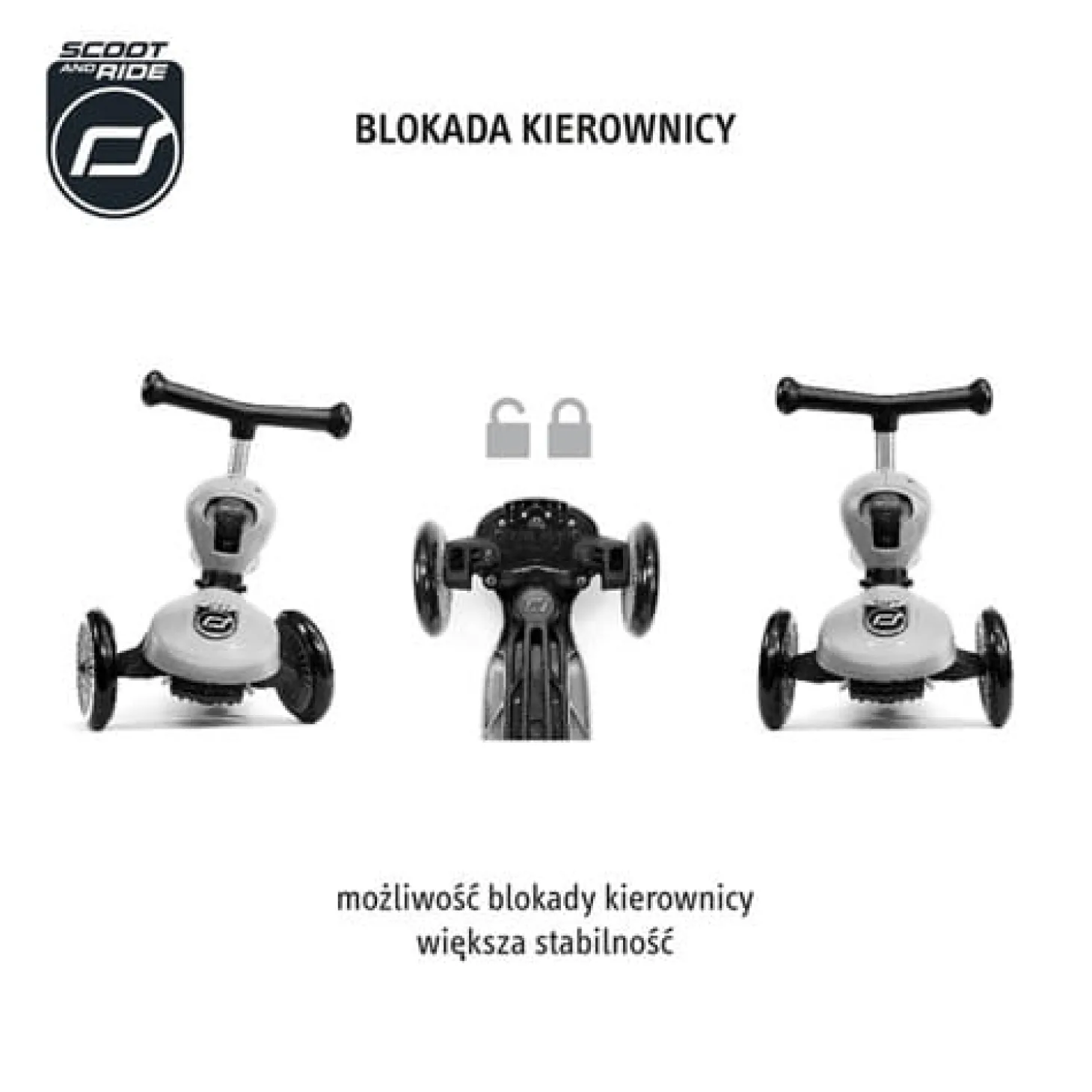 Highwaykick 1 2w1 Jeździk i hulajnoga 1-5 lat Lemon kolekcja Icecream