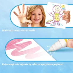 Kolorowanka dla dzieci i 4 niebrudzące magiczne flamastry Color Wonder Mess Free Psi Patrol 3+