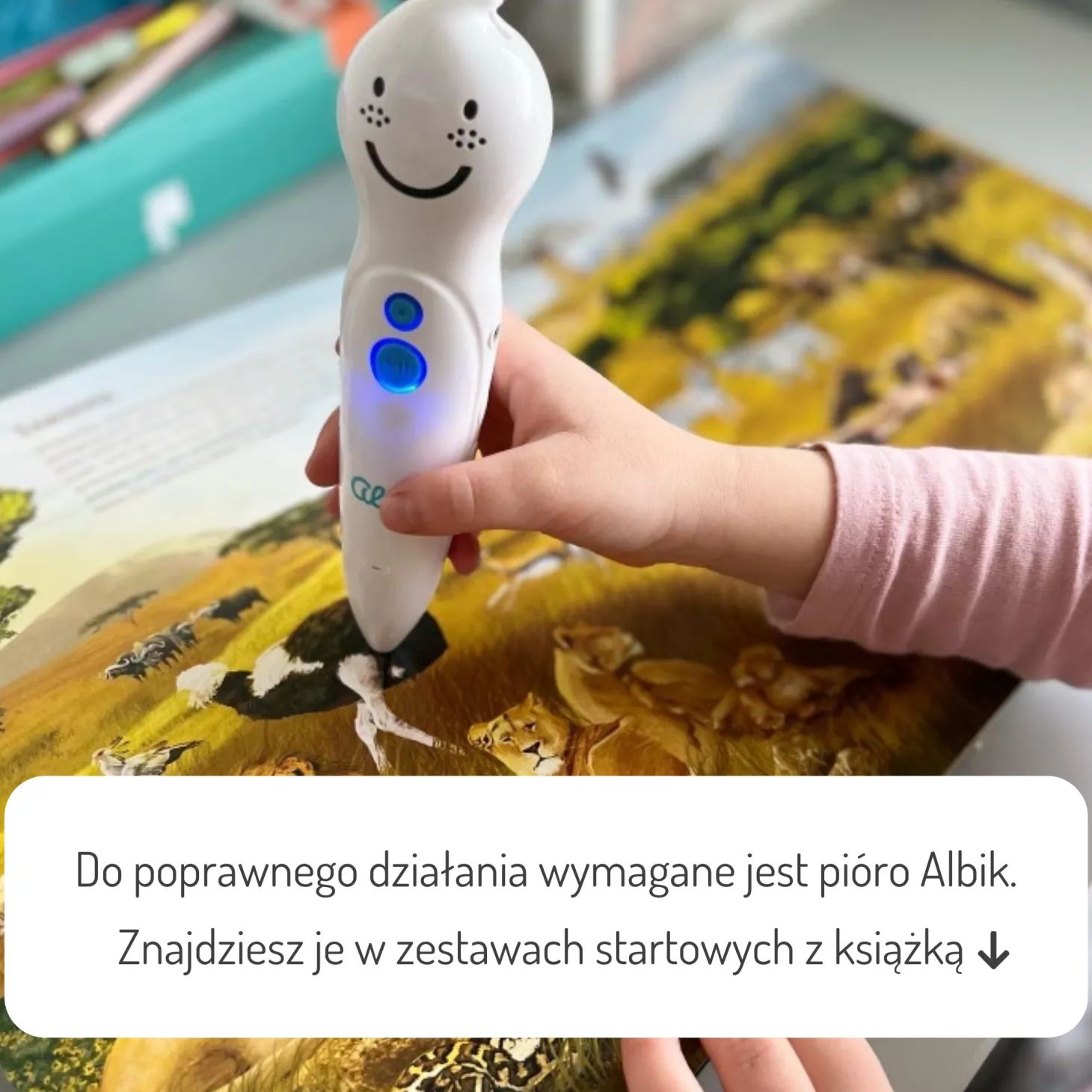 Mówiące naklejki