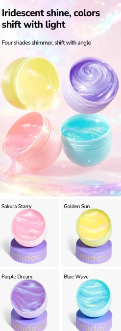 Perłowa masa sensoryczna Pearly Putty - blue wave