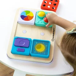 PlayTab Sensoryczne Kwadraty - zestaw 4 z kołem zębatym