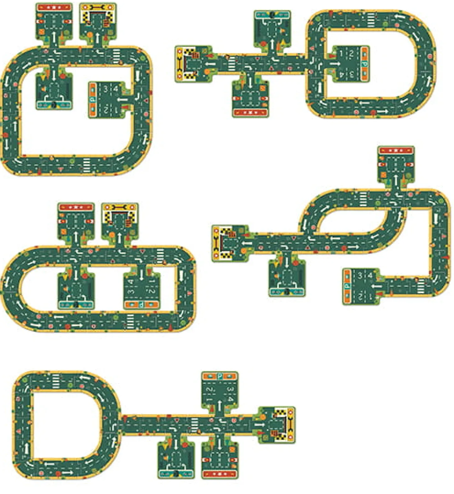 Puzzle kartonowe DROGI