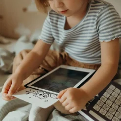 Tablet graficzny z szablonami do rysowania KIDYDRAW-MINI - dinozaury