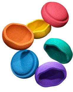 Zestaw do balansowania Stapelstein® Original - Rainbow Classic, 6el.