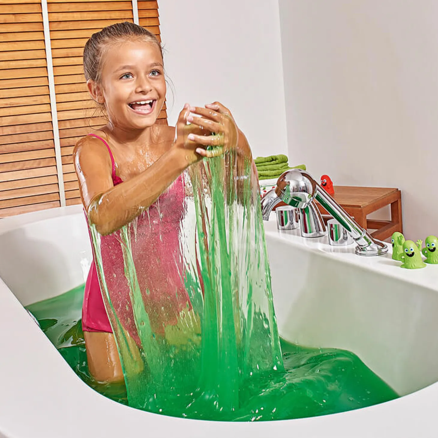 Zestaw do robienia glutów Slime Baff - czerwony