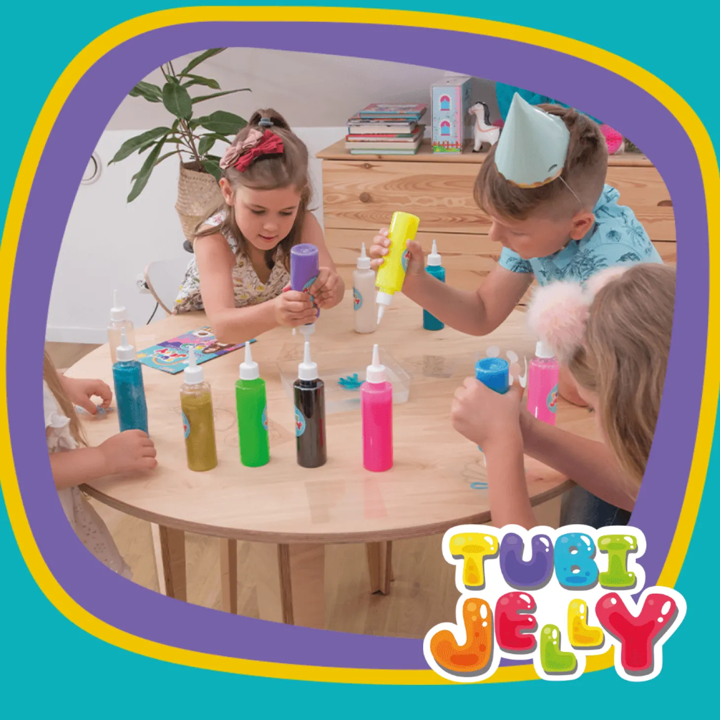 Zestaw Tubi Jelly 6 kolorów - słodycze